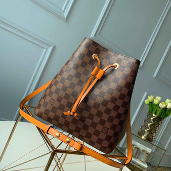 Louis Vuitton N40213 NéoNoé MM Bucket Bag Damier Ebène canvas