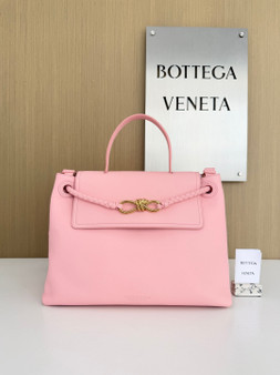 Bottega Veneta Medium Ciao Ciao 817231 in Pink Calfskin