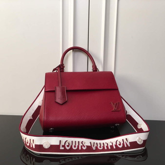 Louis Vuitton M41312 Cluny BB Bag Epi Leather Wine Red