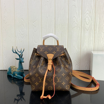 Louis Vuitton LV M45502 Montsouris BB Backpack Monogram