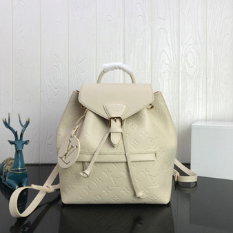 Louis Vuitton LV M45205 Montsouris Backpack Beige