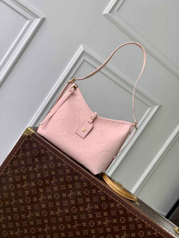 Louis Vuitton CarryAll PM Bag M14209 Pink Leather - Default Title - View 1