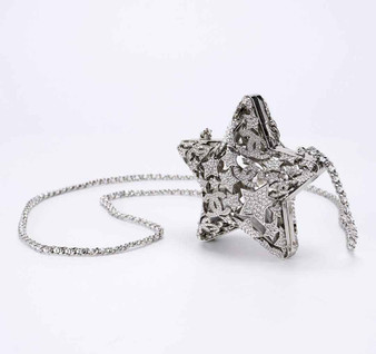 Chanel Star Minaudiere in Strass AS5658 silver - Default Title - View 1
