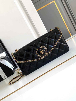 Chanel Maxi clutch bag, AS4901 Lambskin Black - Default Title - View 1