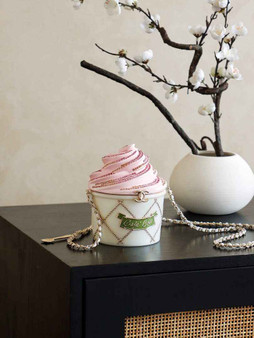 Chanel Ice Cream Minaudiere Plexi Strass, AS6019 pink - Default Title - View 1