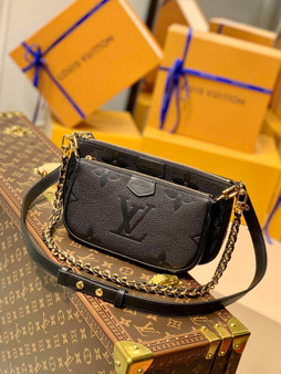 Louis Vuitton Multi Pochette M80399 Monogram Empreinte Leather