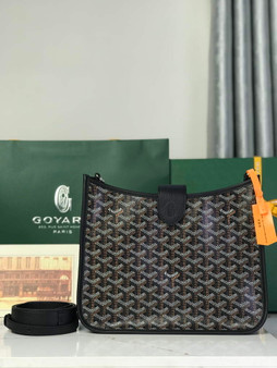Goyard Musette bag, Goyardine Canvas Black