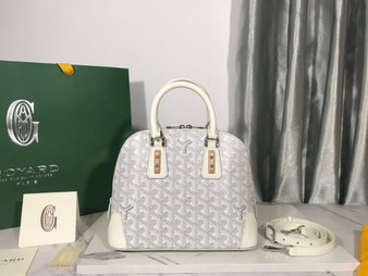 Goyard Vendome PM Mini Tote Bag GY020206 White