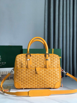 Goyard Ambassade MM Document Case GY0202889 Yellow
