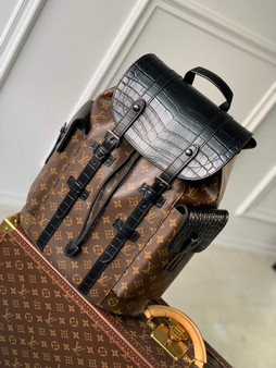 Louis Vuitton N93489 Christopher Backpack PM Monogram canvas body - 38 x 44 x 21 cm / Monogram canvas - View 1