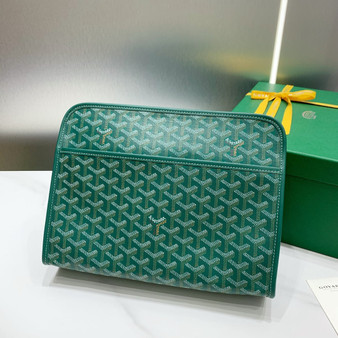 Goyard Jouvence GM Toilet Bag GY020208 Green