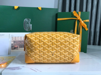 Goyard Toilet 25 Bag GY020590 Yellow
