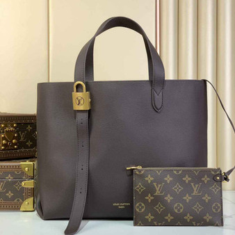 Louis Vuitton Low Key Cabas MM Bag M12916 Brown Smooth calf leather - Default Title - View 1