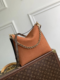 Louis Vuitton Multipass Bag, M3A149 Brown Suede Calfskin