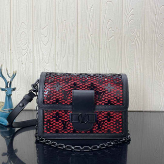 Louis Vuitton M20591 Dauphine MM Shoulder bag Black