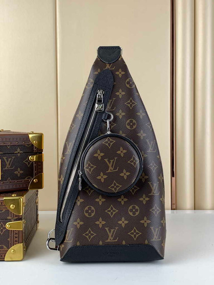 Louis Vuitton Duo Slingbag M30936 Monogram Black