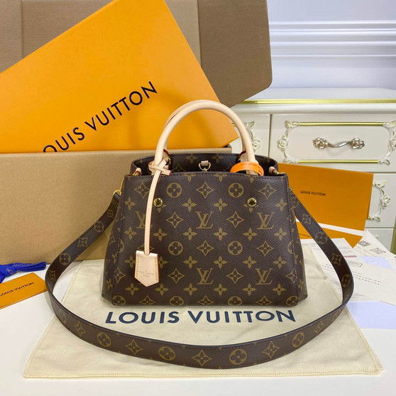 Louis Vuitton M41055 Montaigne BB Bag Monogram