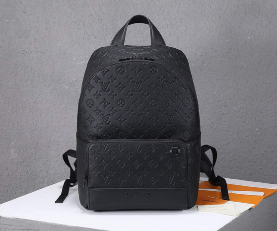 Louis Vuitton LV M46109 Racer Backpack Monogram Shadow Leather