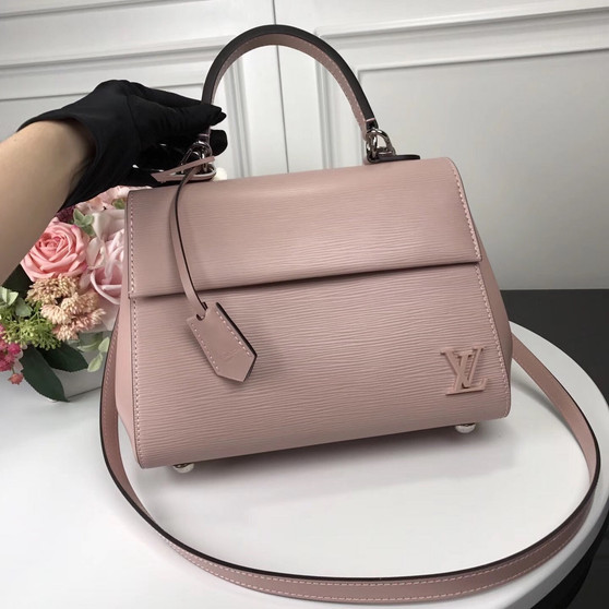 Louis Vuitton M41312 LV M41305 Cluny BB Bag Epi Leather Pink
