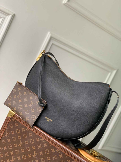 Louis Vuitton Low Key Cookie MM Bag M14417 Black Calf leather - Default Title - View 1