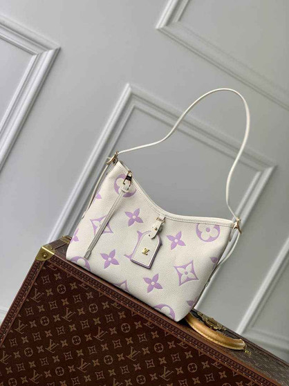 Louis Vuitton CarryAll PM Bag M12917 Purple
