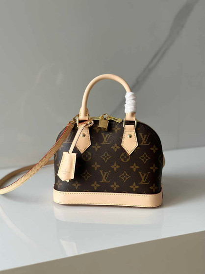 Louis Vuitton Alma BB Mini Top Handle Bag M53152 Monogram canvas