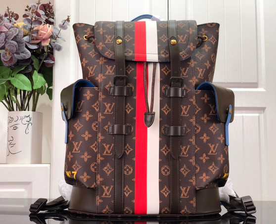 Louis Vuitton M59662 Christopher Backpack MM Monogram