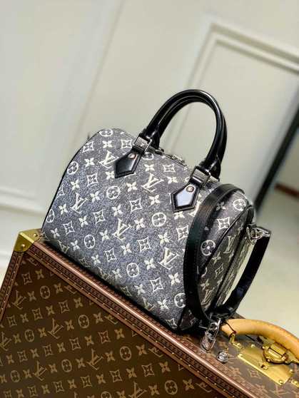 Louis Vuitton M21464 Speedy Bandoulière 25 Gray