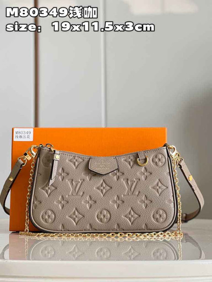 Louis Vuitton Easy Pouch On Strap Monogram Empreinte Leather M81862
