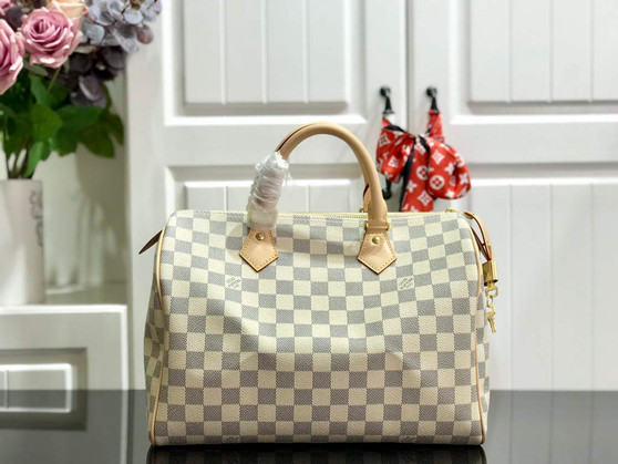 Louis Vuitton N41370 Speedy 30 Damier Azur canvas