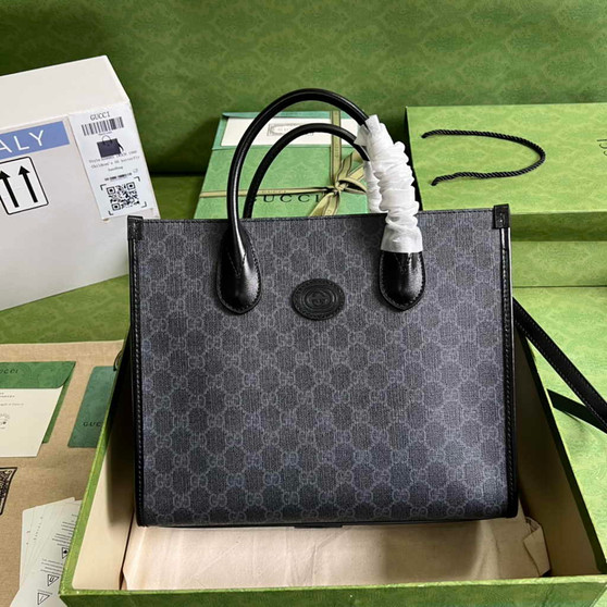 Gucci GG small tote bag �?59983 in Black GG Supreme