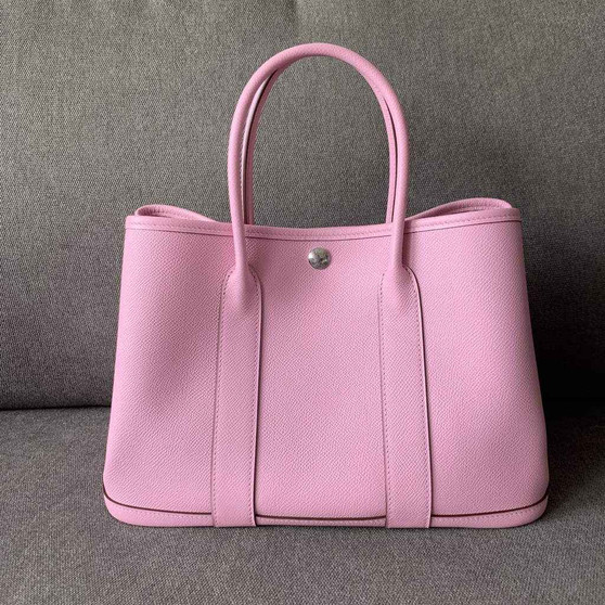 Hermes Garden Party 30 bag Epsom leather Purple - Default Title - View 1