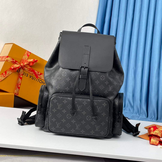 Louis Vuitton LV M45538 Backpack Trio Monogram Eclipse Canvas - 38 x 44 x 21 cm / Monogram Canvas - View 1