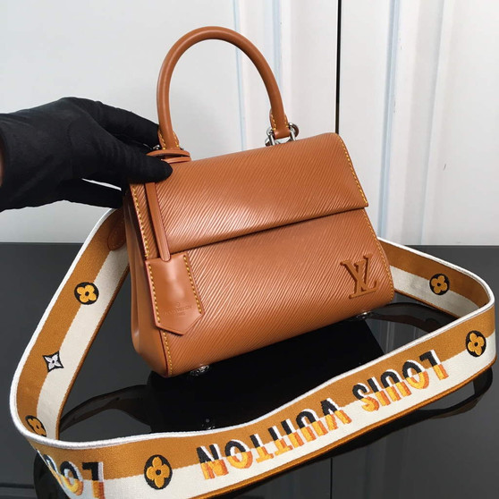 Louis Vuitton M58931 Cluny Mini Epi Leather Gold Miel