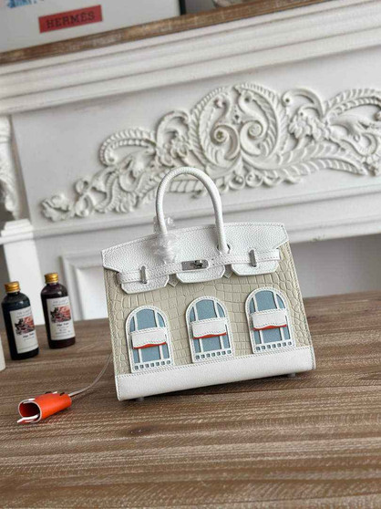 Hermes Birkin 20 Bag Leather Top Quality 2025602 - Default Title - View 1