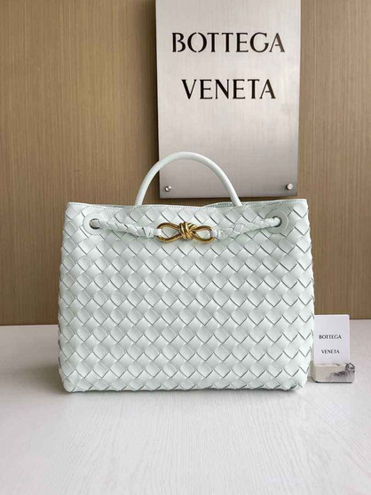 Bottega Veneta Medium Andiamo Bag 743572 Lambskin Light green
