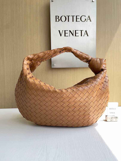 Bottega Veneta Small Jodie Bag 600261 Calfskin Caramel