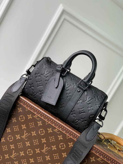 Louis Vuitton Keepall Bandoulière 25 M20900 Monogram Taurillon Leather - Default Title - View 1