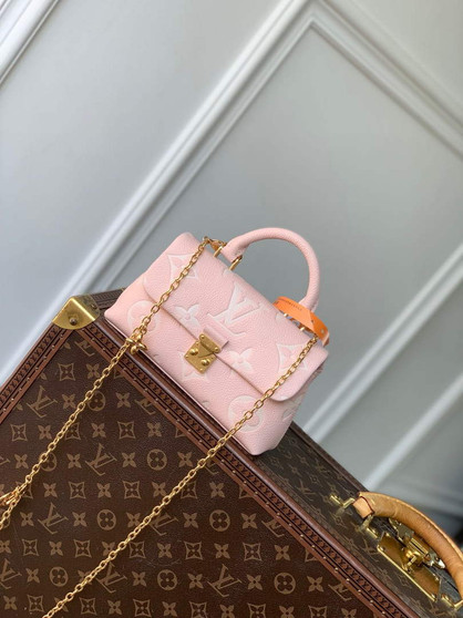 Louis Vuitton Nano Madeleine Bag, M27043 Snowy Pearl Leather - Default Title - View 1