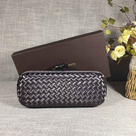 Bottega Veneta Stretch Box Knot 754783 Silver Gray