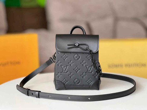 Louis Vuitton Nano Steamer M82772 Monogram cowhide leather - Default Title - View 1