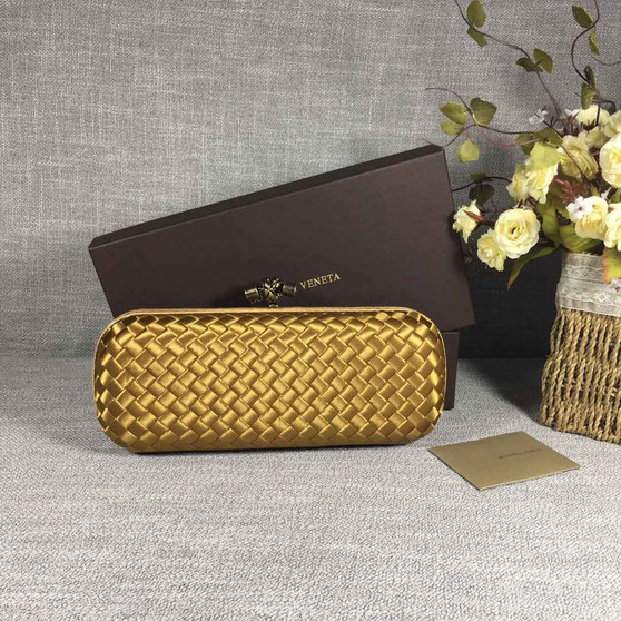 Bottega Veneta Stretch Box Knot 754783 Gold