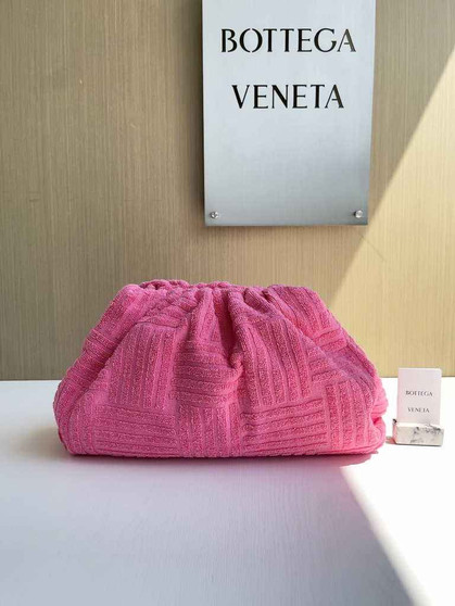 Bottega Veneta clutch 576227 Nylon Plum