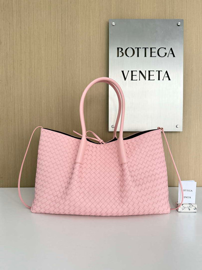 Bottega Veneta Pinacoteca Bag 817166 Pink calfskin