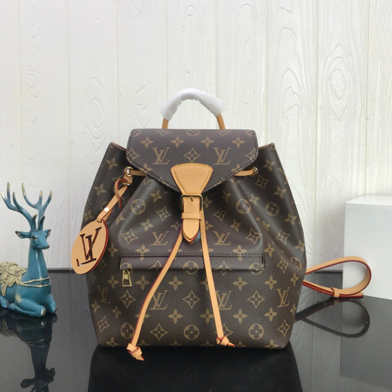 Louis Vuitton LV M45501 Montsouris Backpack PM Monogram canvas