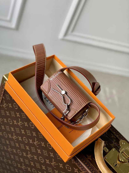 Louis Vuitton M23837 Micro Steamer Bag Epi XL Leather Brown - Default Title - View 1