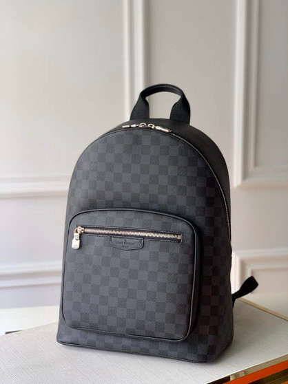 Louis Vuitton LV N40365 Josh Damier Graphite Canvas Bag - 32 x 40 x 13 cm / Damier Graphite Canvas - View 1