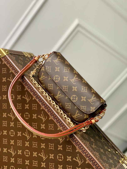 Louis Vuitton Wallet On Chain Lvy M81911 Monogram Canvas - Default Title - View 1