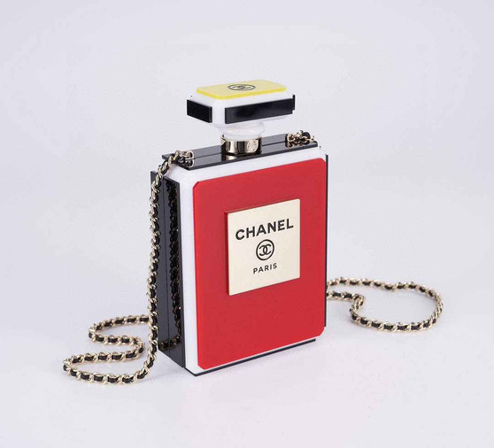 Chanel Iconic No.5 Perfume Plexiglass Bottle Crossbody Bag AS5341 - Default Title - View 1