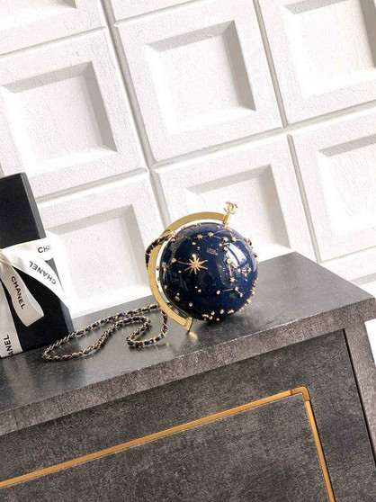 Chanel Evening bag Resin Strass Gold AS6272 - Default Title - View 1
